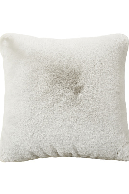 Декоративная наволочка Хексхэм серебро